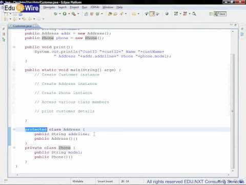 Class Level Access Modifiers