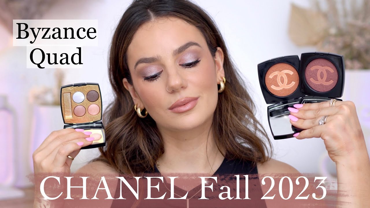 Applying the Chanel Les 4 ombers tweed in Cuivré alongside the new Gucci  blush de beauté. -  in 2023