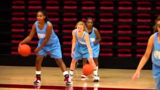 Dribbling Drills for Youth Basketball | Across Court Moves Part 2 by Tara VanDerveer screenshot 4
