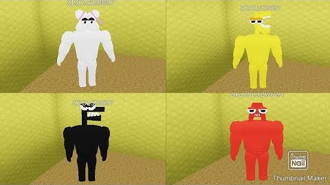 How to get all 5 new badges + showcase in backrooms morphs