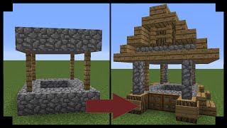 ✪Minecraft: How to upgrade a village well!
