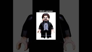 Famous LEGO Professor Flitwick Minifigure Evolution Wealth