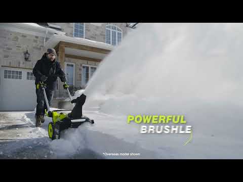 Снігоприбиральна машина акумуляторна Ryobi RY36STX53A-150 36v, відео 1