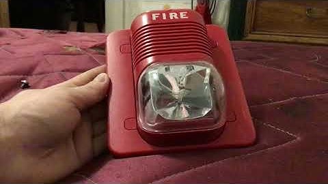 MY NEW SYSTEM SENSOR SPECTRALERT CLASSIC FIRE ALARM!!!!!!