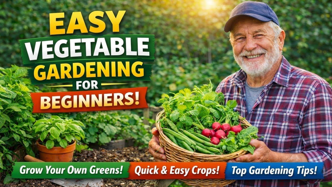 5 простых овощей для выращивания зимой при наличии только солнечного света у окна.