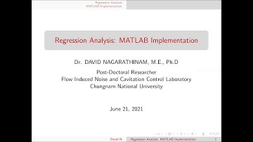 Regression Analysis: Matlab Implementation