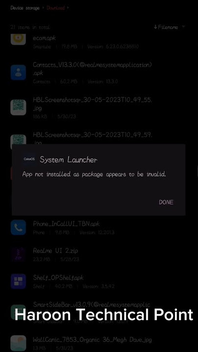 How to fix Roblox app is not installed as the package appears to be invalid  on android 