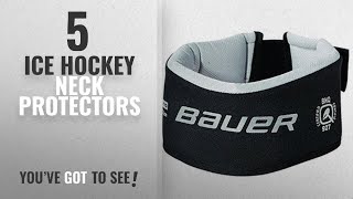 Top 10 Ice Hockey Neck Protectors [2018]: Bauer Ice Hockey N7 NECTECH Collar Neck Protector Black