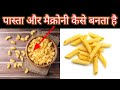 पास्ता मैकरोनी कैसे बनता है। How to make Pasta and Macaroni