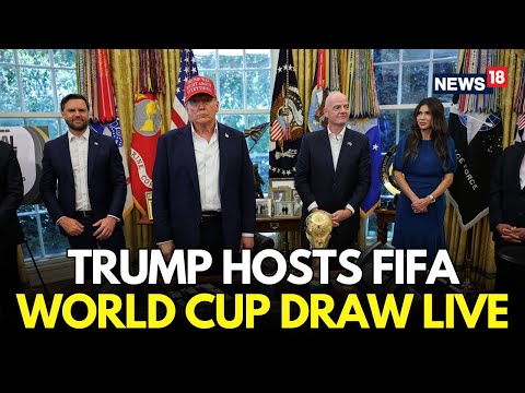 LIVE | World Cup 2026 Draw at Kennedy Center: Trump Joins FIFA Leaders for Historic Group Reveal Episode cover