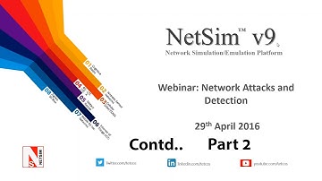 NetSim-Network Simulator & Emulator | MANET | Simulation of attacks detection algorithms Part 2 of 3