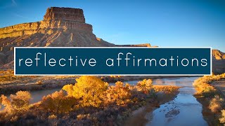 Reflective Affirmations: Instant 1-Minute Relaxation Guide | 4K Serenity for Mental Health Boost