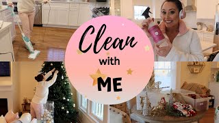 CLEAN WITH ME! CLEANING \& ORGANIZING AFTER THE HOLIDAYS