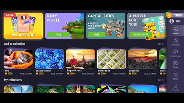 Relax Jigsaw Puzzles (by OpenMyGame) -  offline jigsaw puzzle game for Android and iOS - gameplay.