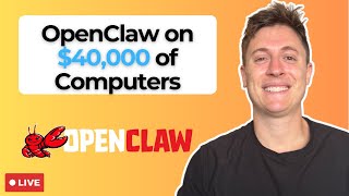LIVE: OpenClaw running on 3 Mac Studios and a DGX Spark