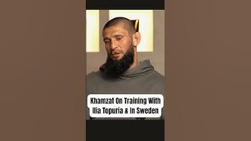 Khamzat On Training With Ilia Topuria & In Sweden 🐺