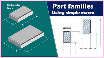 Part family using simple macro| Variable programming | CNC-Learning | Rajeev Sreedharan