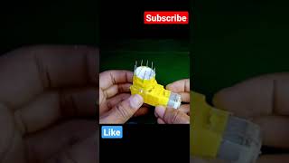 LED chaser making using motor