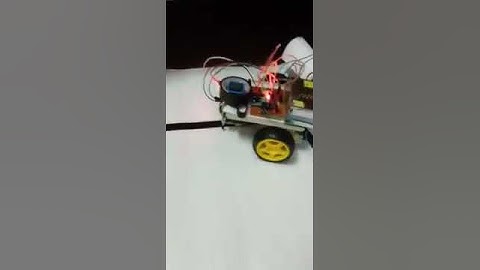 Simple line follower robot