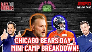 Chicago Bears Day One MINI CAMP BREAKDOWN!