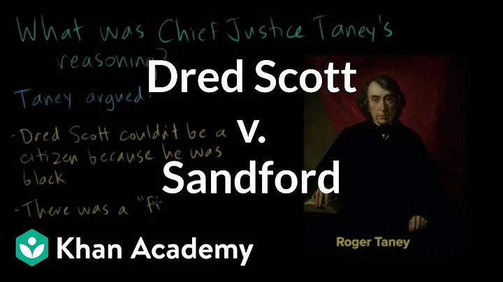 Dred Scott v. Sandford | The Civil War era (1844-1...