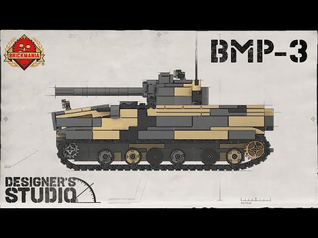 BMP-3 Infantry Fighting Vehicle - Custom Lego - In The Designer's 