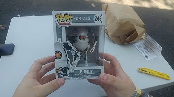 Radar Toys Funko Pop Unboxing - Portal 2 P-Body & Atlas (no commentary)