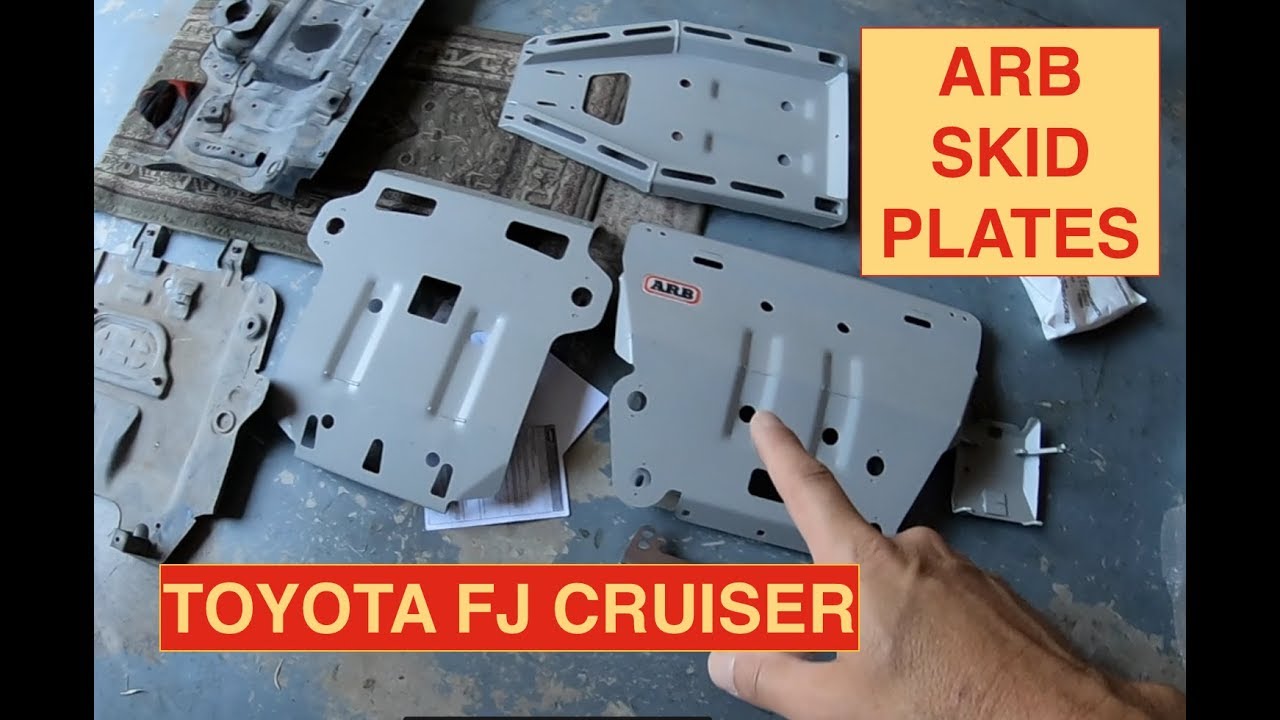Toyota Fj Cruiser Arb Skid Plate Install Review Youtube