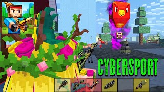 Pixel Gun 3D - Cybersport #2 with Sniper Rifles in Battle Royale