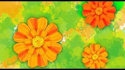 Drawing flowers in Photoshop ( SPEED ART )