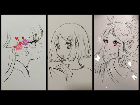 Ancient anime drawing tutorial