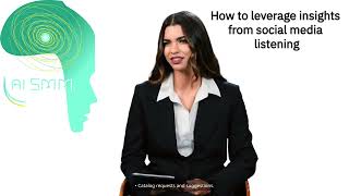 Module 3 Lesson 4 How to leverage insights from social media listening MK