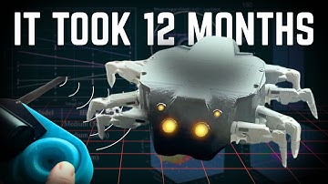 I Finally Finished My Spider Robot (Charlotte FINALE)