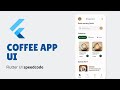 Flutter Ui - Coffee app in flutter