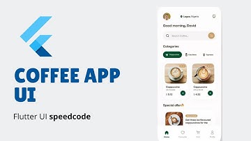 Flutter Ui - Coffee app in flutter