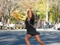 California Girls Central park inline skater