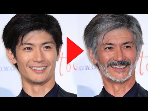 イケメン俳優を【ベテラン俳優】っぽくしてみた