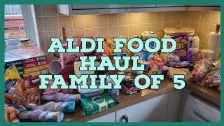 Aldi Grocery Haul | £102 | Family of 5