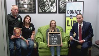 Liver recipient Allie Herr | Donate Life Sit-in 2023