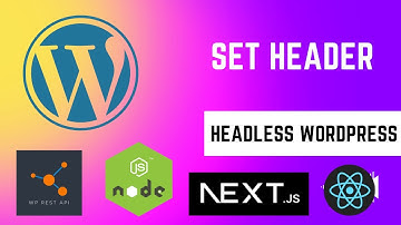 Building a Headless WordPress Web App: Set Header | E09