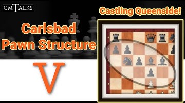 Carlsbad Pawn Structure Plans for White – Castling Queenside!