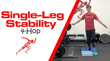 Single Leg Stability: 4-Hop