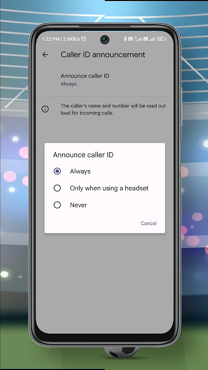 Pengaturan Pengumuman Nomor Nada Dering Panggilan di Redmi Mobile #shorts #ringtone