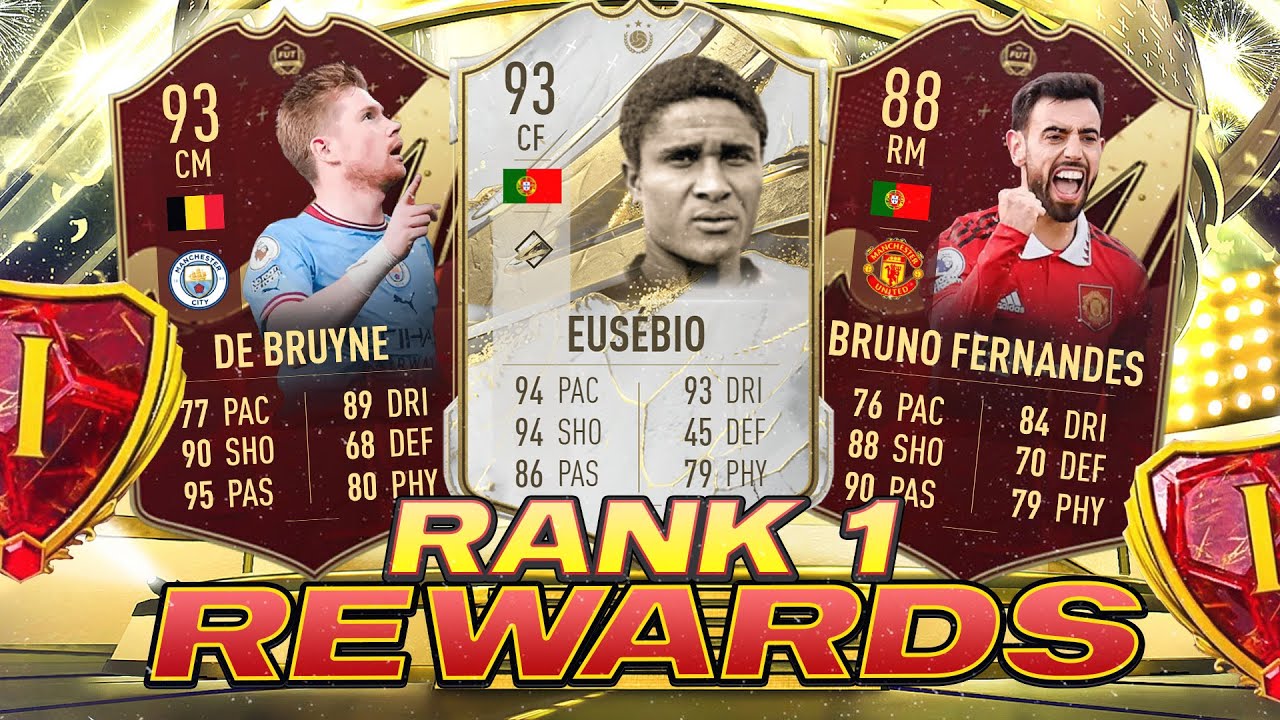 🚨MY RANK 1 FUT CHAMPS REWARDS & 89+ ICON PACK - FIFA 23 ULTIMATE TEAM ...