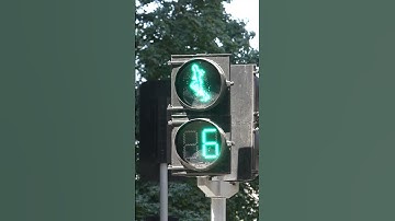 Pedestrian Walk - Run Sign in Santiago, Chile