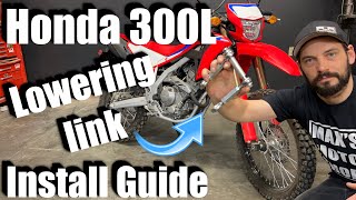 How To Install A Lowering Link Honda CRF 300 L stepbystep Install Guide
