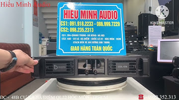 Đẩy công suất khủng 2 kênh DBacoustic D2.45 – Sức mạnh vượt giới hạn.LH: 0982.352.313.