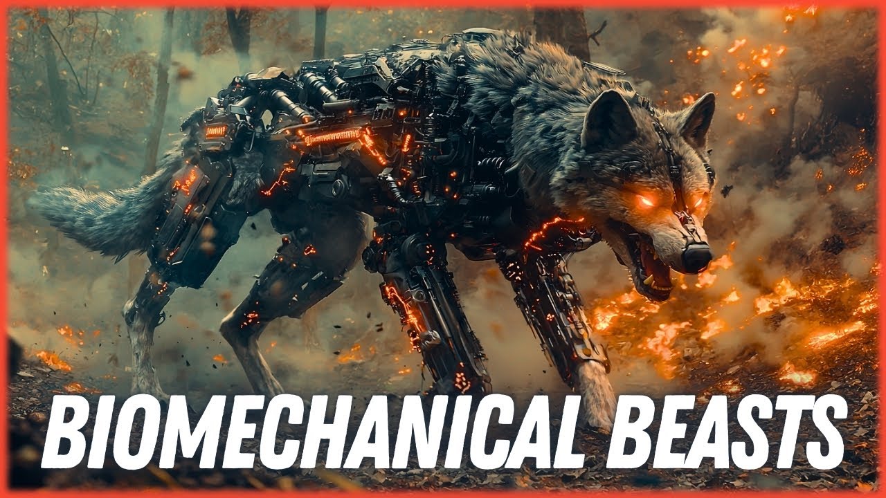 Biomechanical Beasts: Futuristic Animals Brought to Life by AI Art