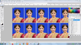 Passport size photo in Adobe photoshop7.0 || How to create passport size photo in Adobe photoshop7.0