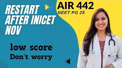 INI-CET Over? Here’s EXACTLY How to Start Again for NEET PG 2026| AIR 442 | Dr Shahmee